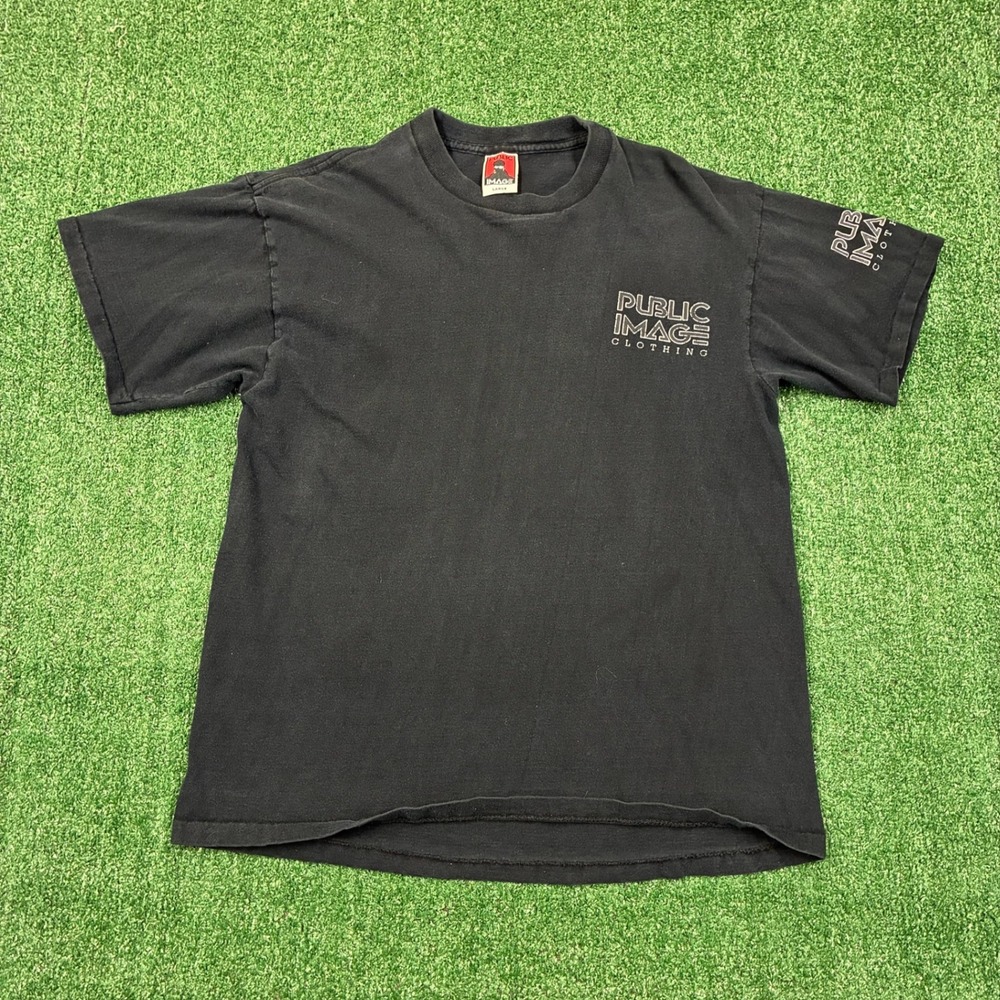Vintage 90's Public Image Clothing T-shirt - Picture 2 of 5